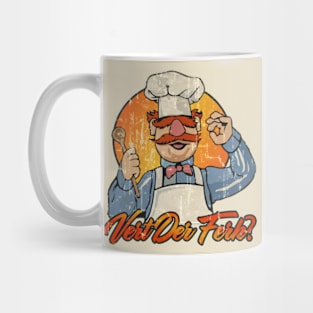 THE SWEDISHCHEF -VERT DER FERK RED Mug